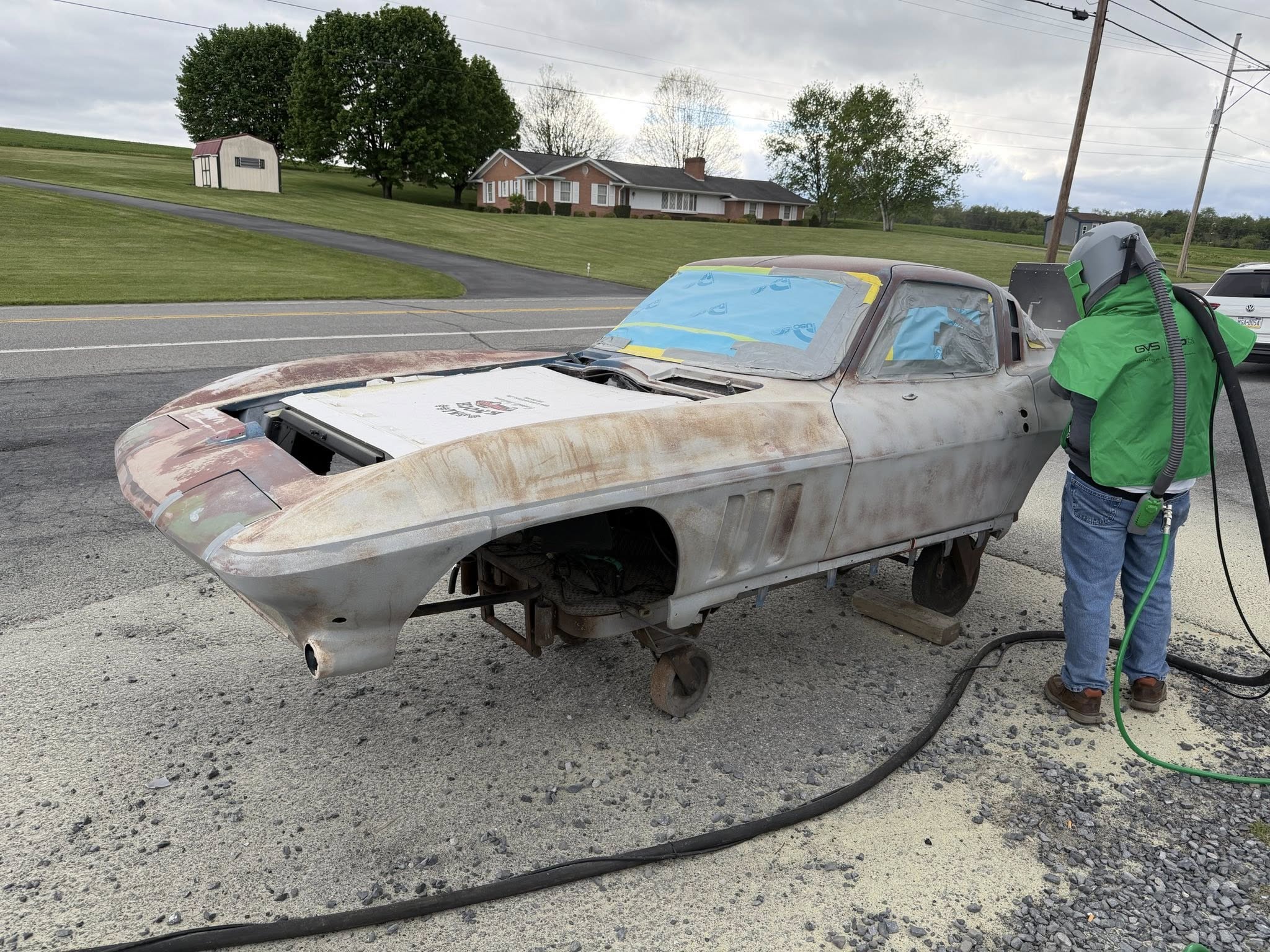Titan Blasting Service project