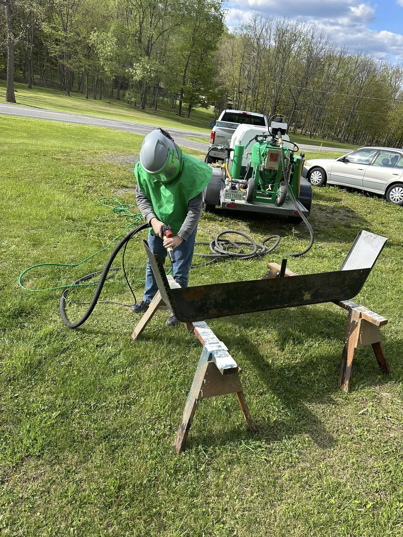 Titan Blasting Service project